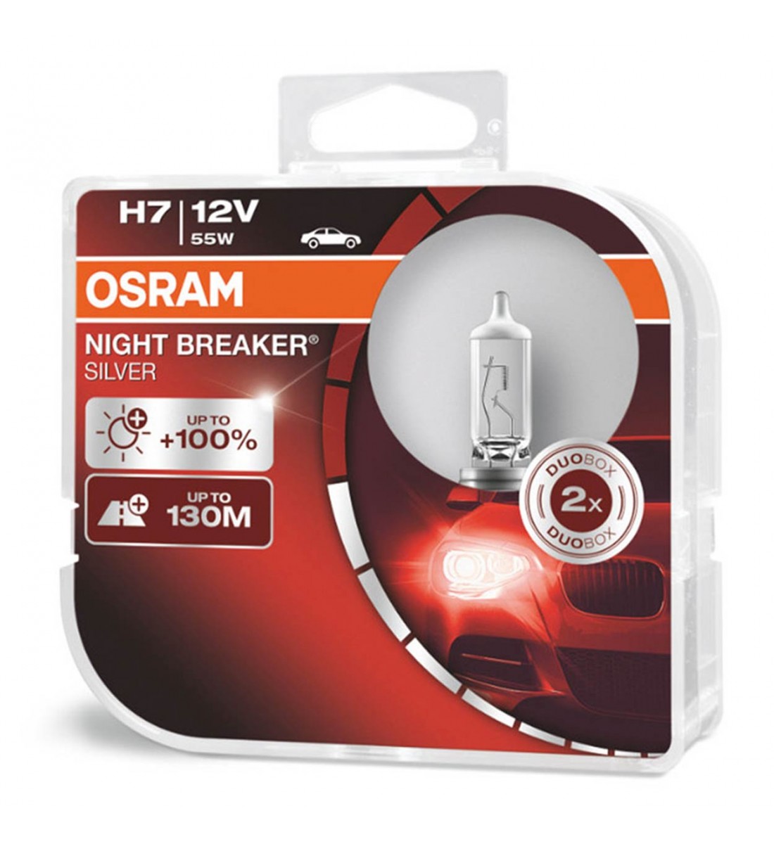 Becuri cu halogen Osram H7 12V NIGHT BREAKER SILVER +100% /2 buc Becuri cu halogen Osram H7 12V NIGHT BREAKER SILVER +100% /2 buc