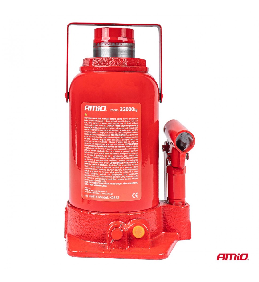 Cric hidraulic vertical 32 T Cric hidraulic vertical 32 T