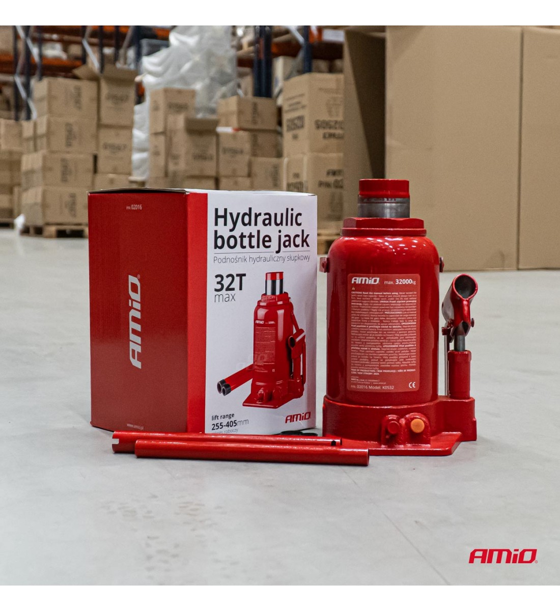 Cric hidraulic vertical 32 T Cric hidraulic vertical 32 T
