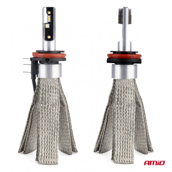 Set Becuri auto LED FLEX+ H15 seria 6000K 12V 24V Canbus AMIO-03666 Set Becuri auto LED FLEX+ H15 seria 6000K 12V 24V Canbus AMIO-03666