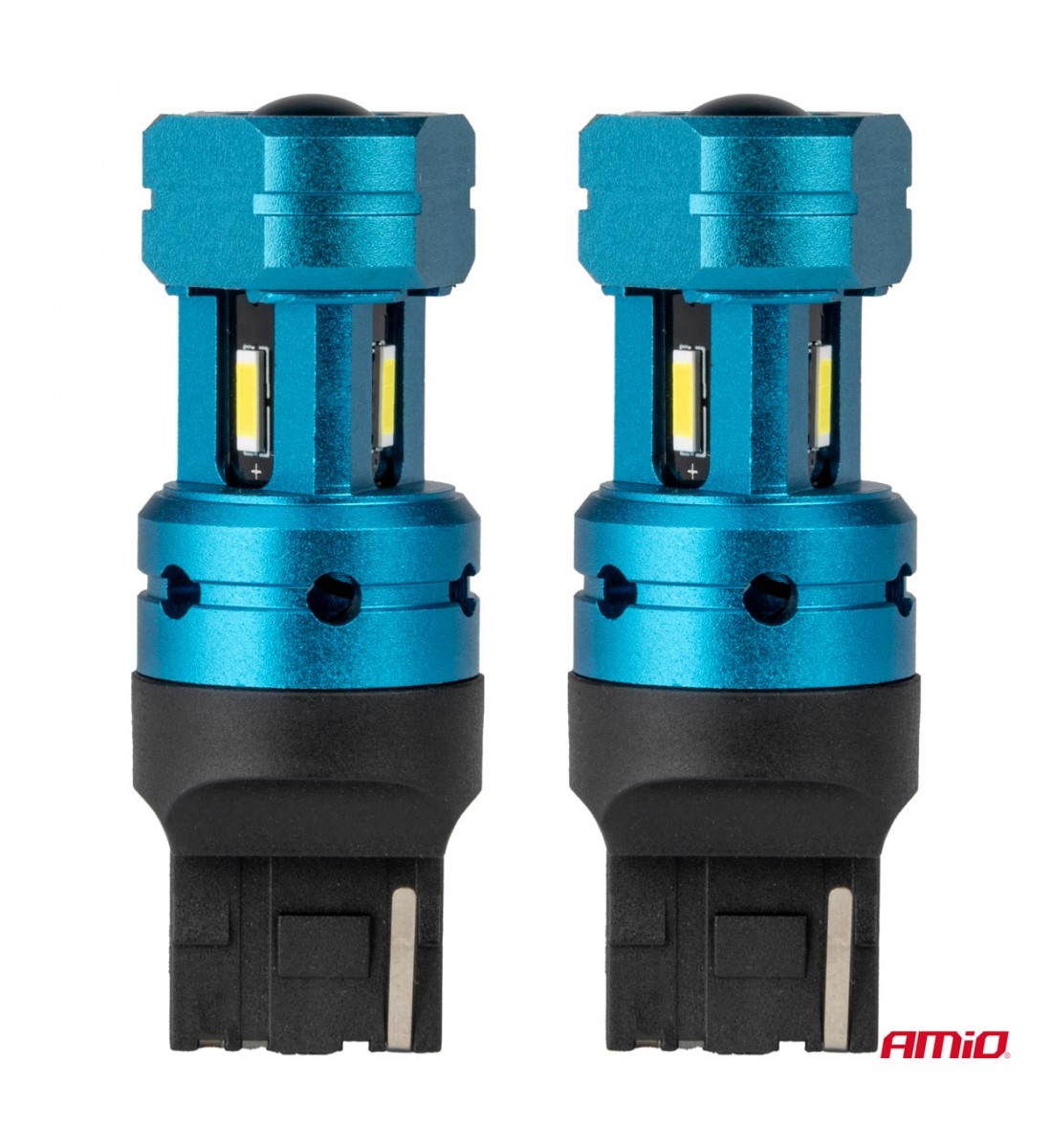 Set Becuri LED CANBUS T20 7440 W21W 4SMD 1860 Alb 12V 24V AMIO-04254 - AutoParadoxSystem.ro Produs - Set Becuri LED CANBUS T20 7440 W21W 4SMD 1860 Alb 12V 24V AMIO-04254 - AutoParadoxSystem.ro