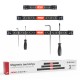 Set suporturi pentru scule benzi magnetice 1x20cm 1x30,5cm 1x46cm AMIO-04263 - AutoParadoxSystem.ro Produs - Set suporturi pentru scule benzi magnetice 1x20cm 1x30,5cm 1x46cm AMIO-04263 - AutoParadoxSystem.ro