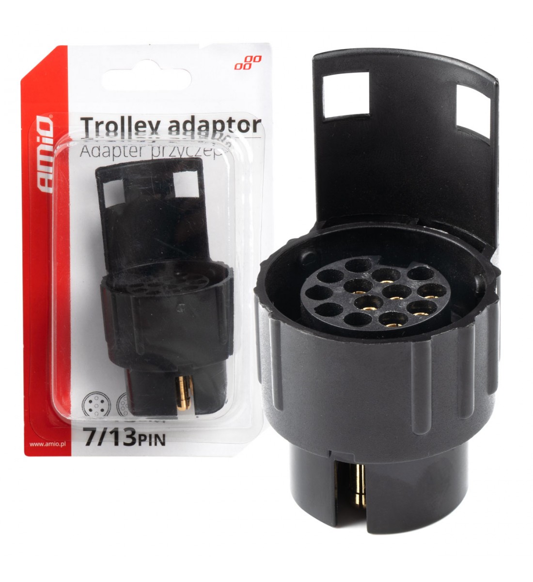 Adaptor priza 7/13 mic