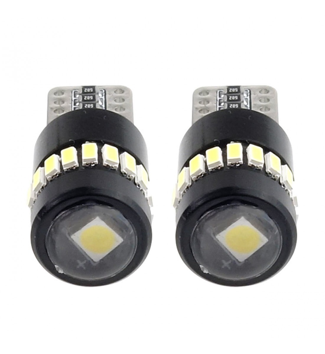Set becuri CANBUS 18SMD 3014 + 1SMD 1SMD T10 W5W Alb 12V/24V - AutoParadoxSystem.ro Produs - Set becuri CANBUS 18SMD 3014 + 1SMD 1SMD T10 W5W Alb 12V/24V - AutoParadoxSystem.ro