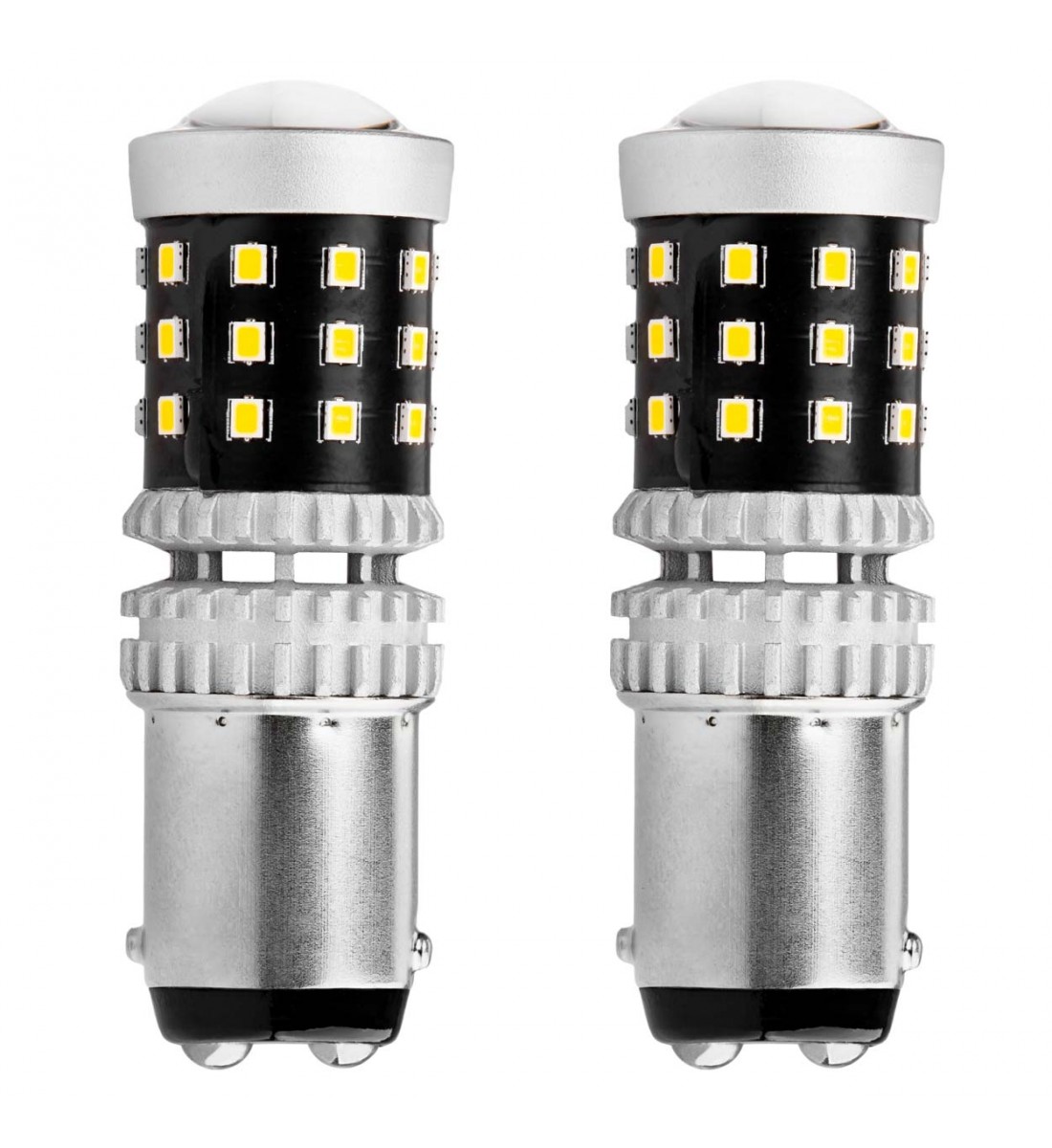 Produs - Set becuri CANBUS 2016 39SMD 1157 BAY15D P21/5W Alb 12V 24V AMIO-02800 - AutoParadoxSystem.ro