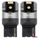 Produs - Set becuri FULL CANBUS PRO WY21W 2x1860 SMD portocaliu 12V 24V AMIO-03600 - AutoParadoxSystem.ro