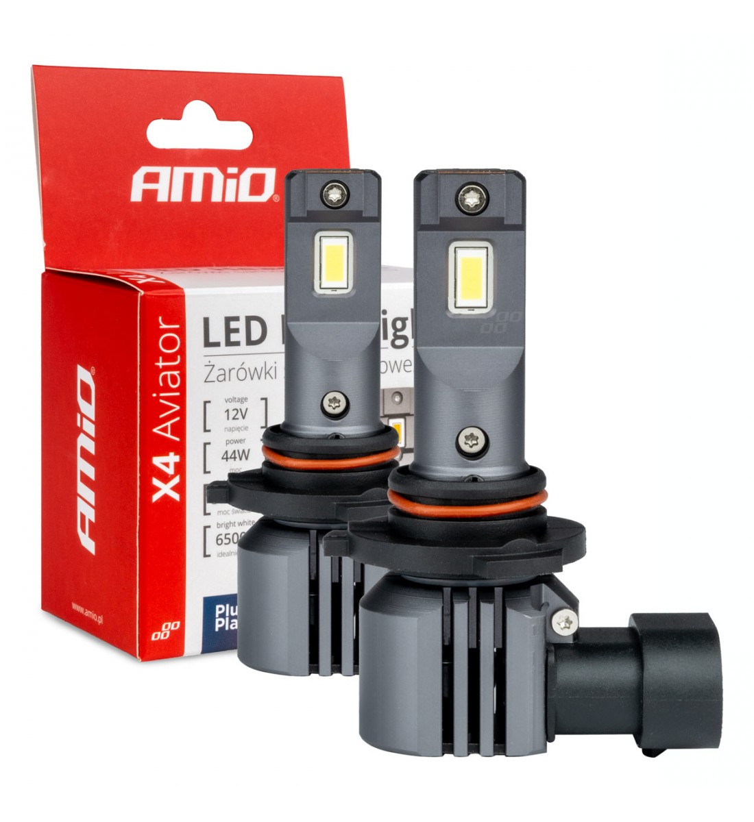 Set becuri auto seria X4 Aviator HB3/HIR1 9011/H10 6500K Canbus AMIO-03766 - AutoParadoxSystem.ro Produs - Set becuri auto seria X4 Aviator HB3/HIR1 9011/H10 6500K Canbus AMIO-03766 - AutoParadoxSystem.ro
