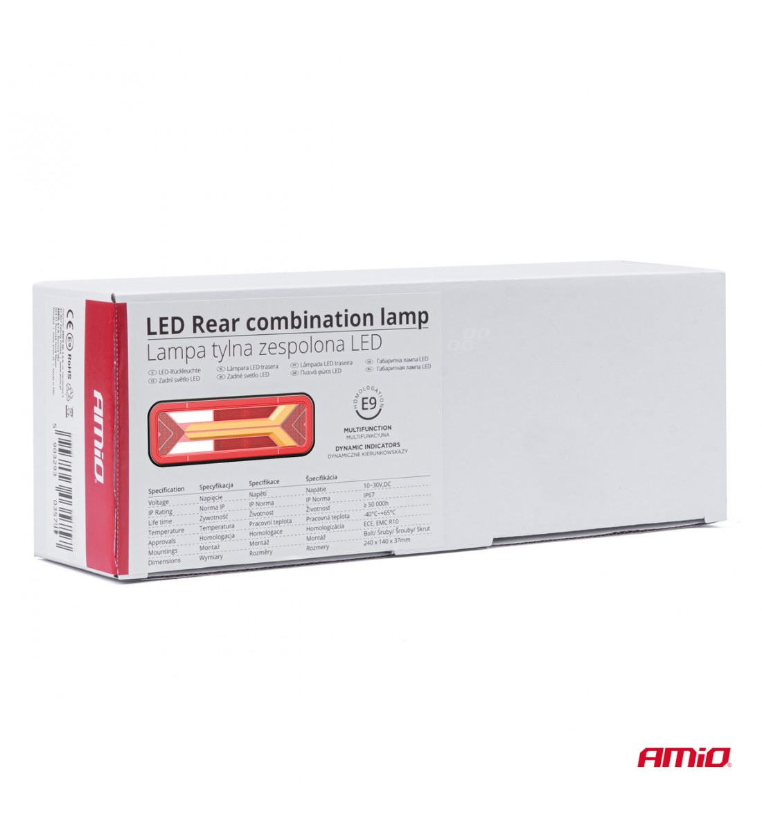 Lampă LED  spate combinata dreapta RCL-09-R