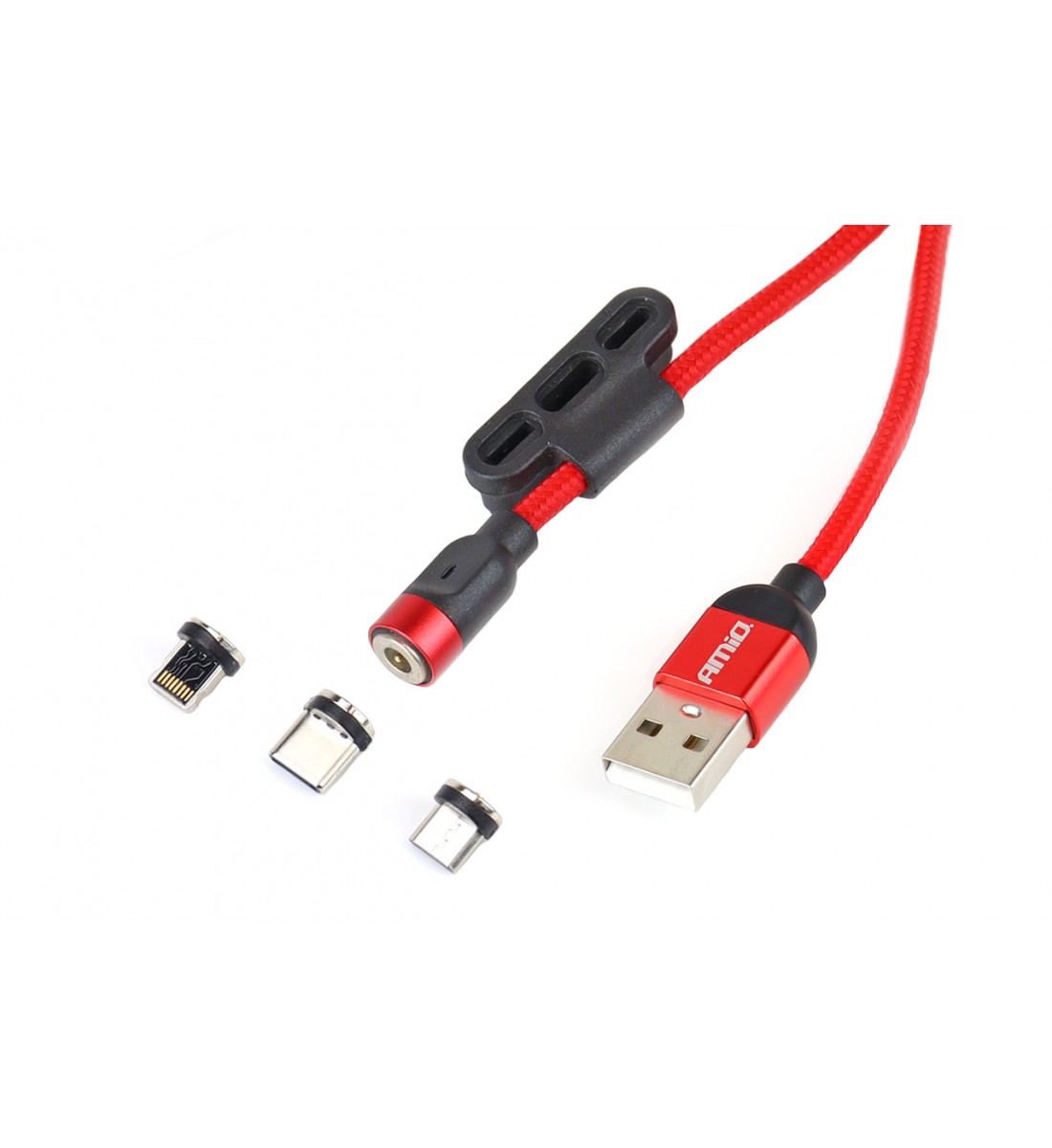 Cablu telefon 3 in 1 Lightning (iOS) ,micro USB ,Tip-C