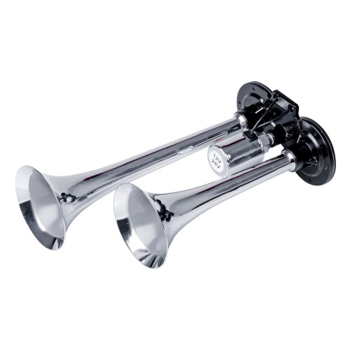 Claxoane  fanfara duble 12-24v AMIO-03617