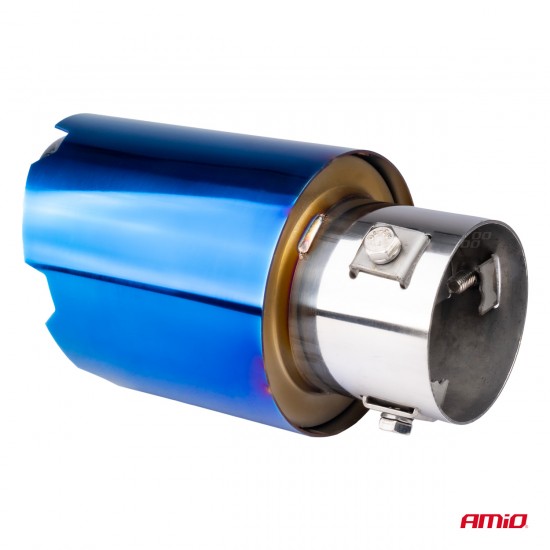 Ornament toba esapament oțel inoxidabil albastru AMIO-04066 Ornament toba esapament oțel inoxidabil albastru AMIO-04066