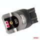 Becuri T10 CANBUS seria PRO W21/5W 4x3030 SMD Roșu 12V 24V AMIO-03592