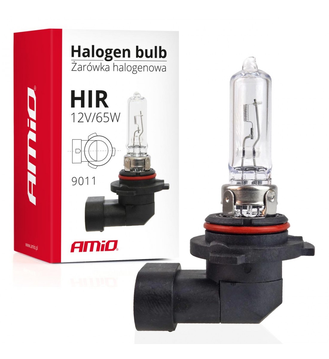 Produs - Bec cu halogen HIR 9011 12V 55W AMIO-01126 - AutoParadoxSystem.ro