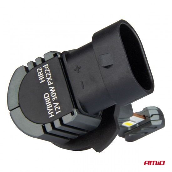 Set becuri auto HIR2 Seria hibridă 6000K Canbus 60W AMIO-04119 Set becuri auto HIR2 Seria hibridă 6000K Canbus 60W AMIO-04119