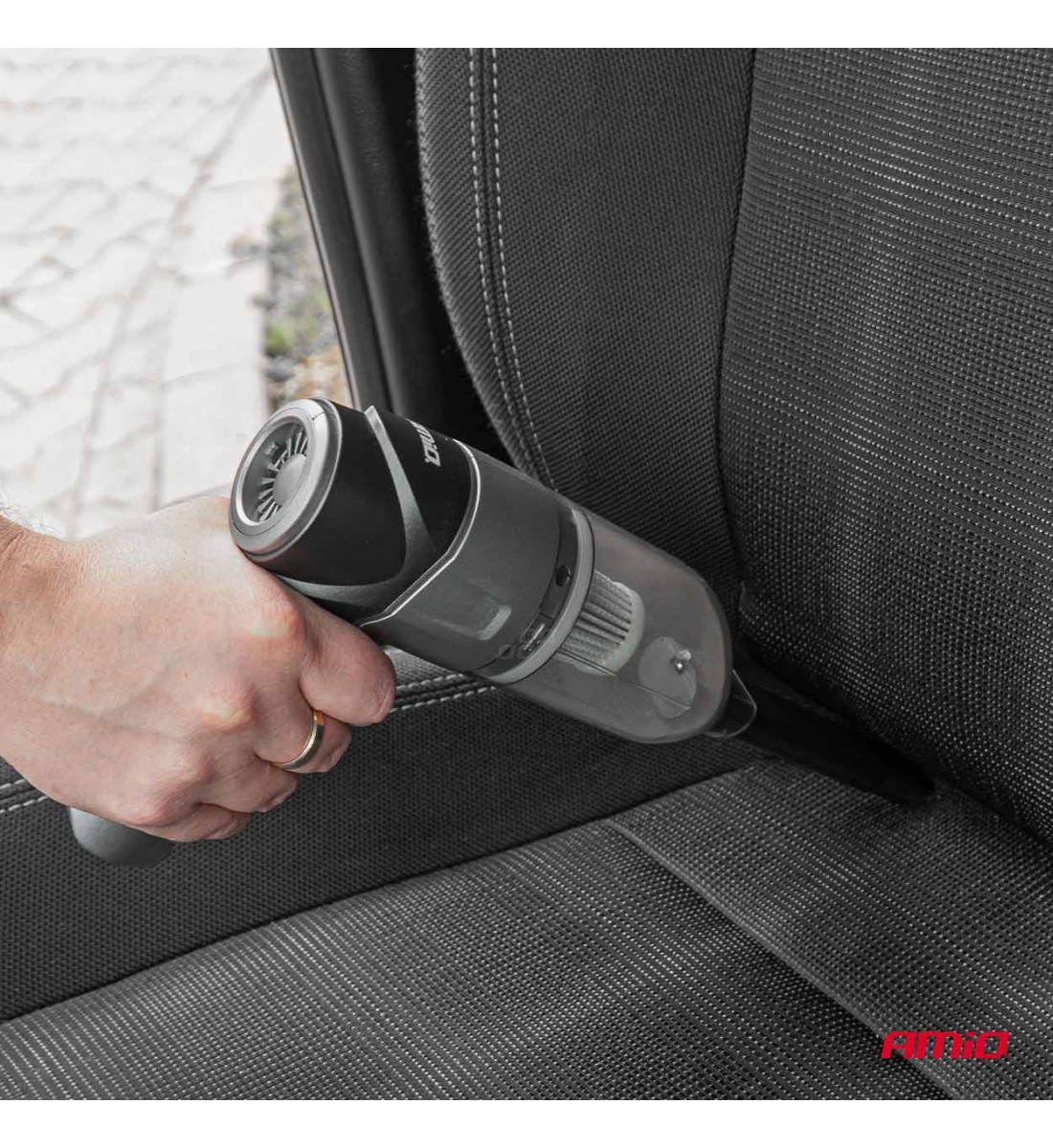 Aspirator auto fără fir HEPA AMiO-03693 Aspirator auto fără fir HEPA AMiO-03693