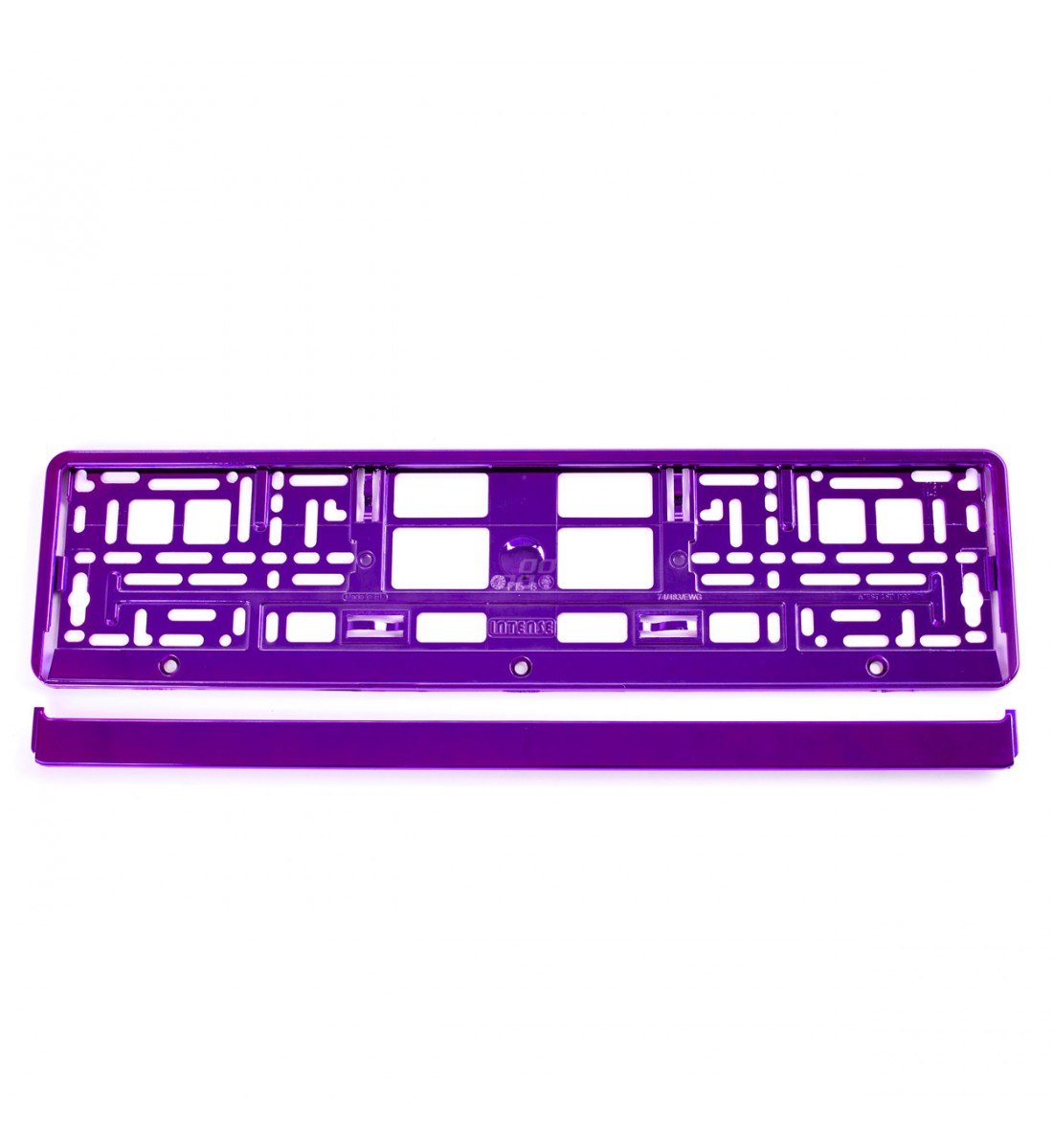 Suport numar inmatriculare- violet metalic Suport numar inmatriculare- violet metalic