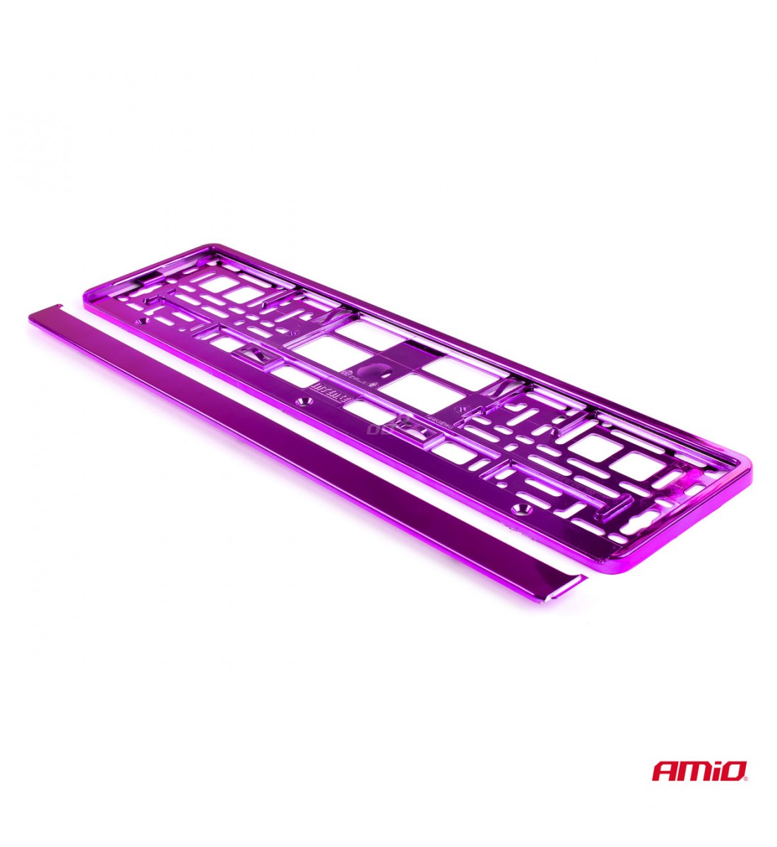 Suport numar inmatriculare- violet metalic Suport numar inmatriculare- violet metalic