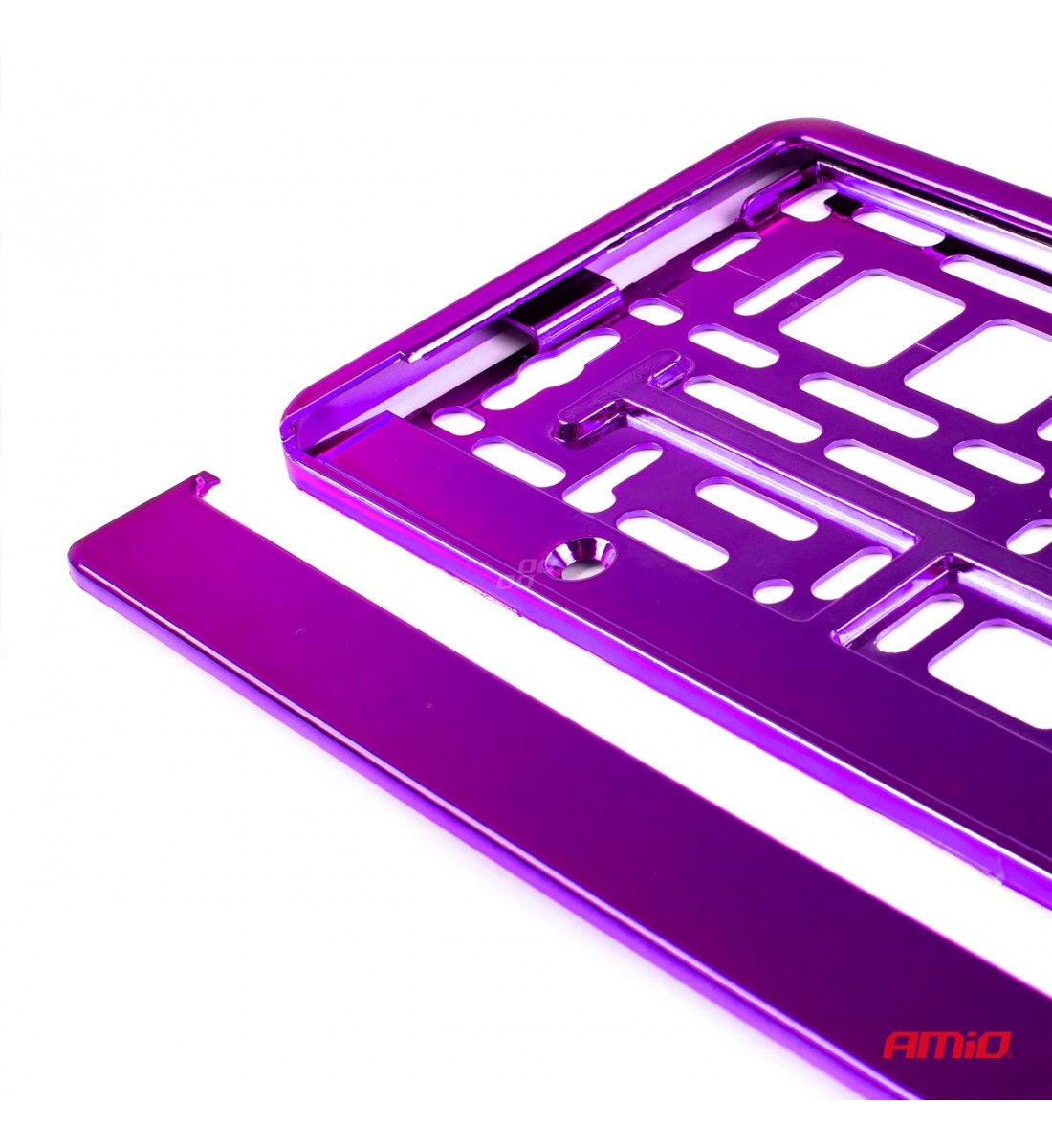 Suport numar inmatriculare- violet metalic Suport numar inmatriculare- violet metalic