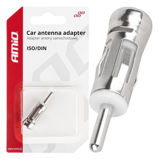 Adaptor antenă reducător ISO DIN mufă drept AMIO-03966 Adaptor antenă reducător ISO DIN mufă drept AMIO-03966