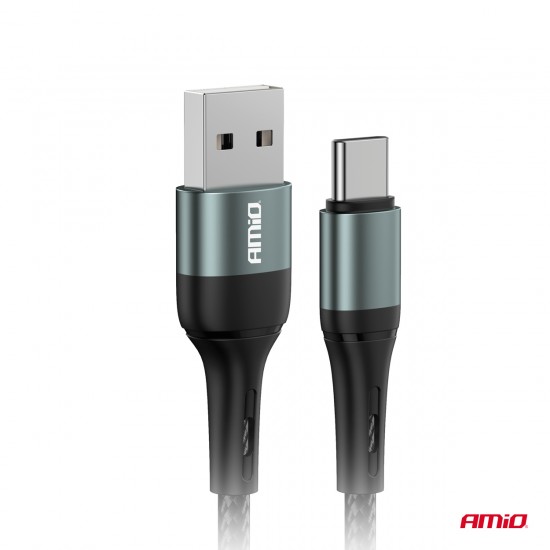 Cablu de încărcare USB-A - USB-C 3A 100 cm FullLINK AMIO-03911 Cablu de încărcare USB-A - USB-C 3A 100 cm FullLINK AMIO-03911