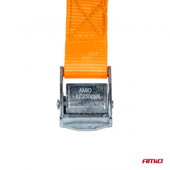 Chinga de ancorare cu catarame autoblocante 5m x 25mm AMIO-03292