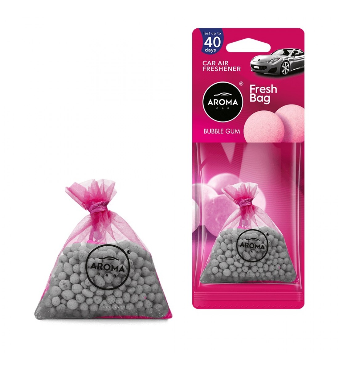 AROMA FRESH BAG Odorizant Bubble Gum - NOU - ceramică