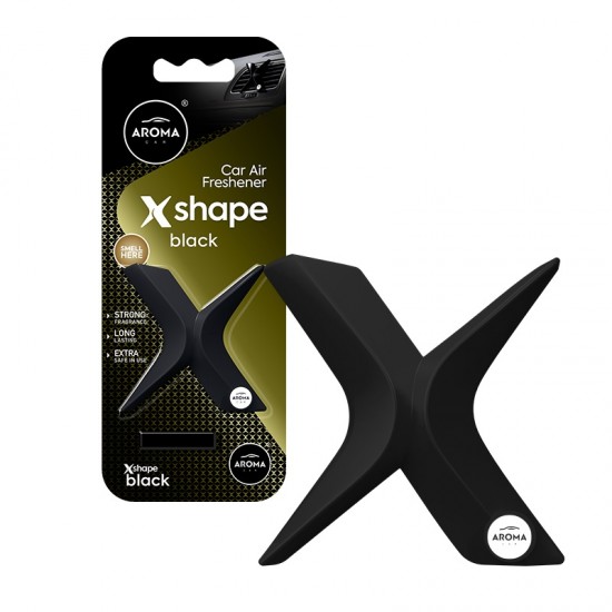 Odorizant AROMA CAR X Shape Black Odorizant AROMA CAR X Shape Black