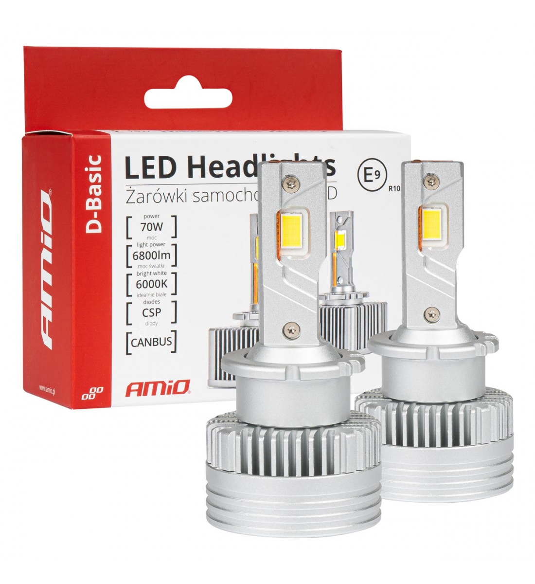 Set becuri cu LED Seria D-Basic D4S/D4R AMiO-03629 - AutoParadoxSystem.ro Produs - Set becuri cu LED Seria D-Basic D4S/D4R AMiO-03629 - AutoParadoxSystem.ro