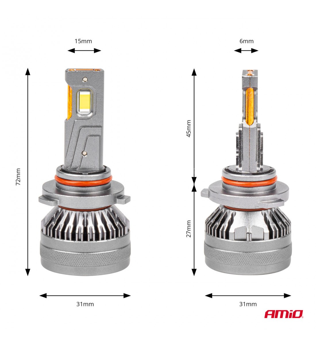 Set becuri cu LED HP Series HB4 9006 Canbus AMiO-03679 - AutoParadoxSystem.ro Produs - Set becuri cu LED HP Series HB4 9006 Canbus AMiO-03679 - AutoParadoxSystem.ro
