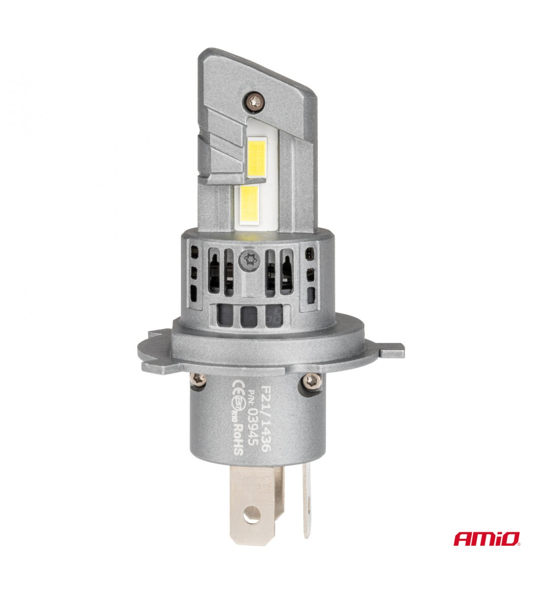 Set becuri LED seria X5 WINGER H4 6000K max 44W AMIO-03945 - AutoParadoxSystem.ro Produs - Set becuri LED seria X5 WINGER H4 6000K max 44W AMIO-03945 - AutoParadoxSystem.ro