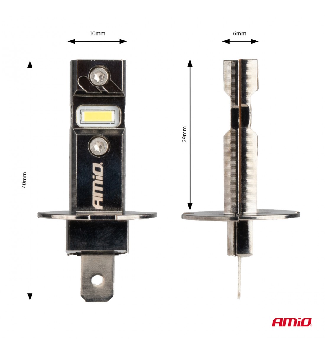 Set becuri cu LED seria hibride H3 6000K Canbus 60W AMIO-04113 - AutoParadoxSystem.ro Produs - Set becuri cu LED seria hibride H3 6000K Canbus 60W AMIO-04113 - AutoParadoxSystem.ro