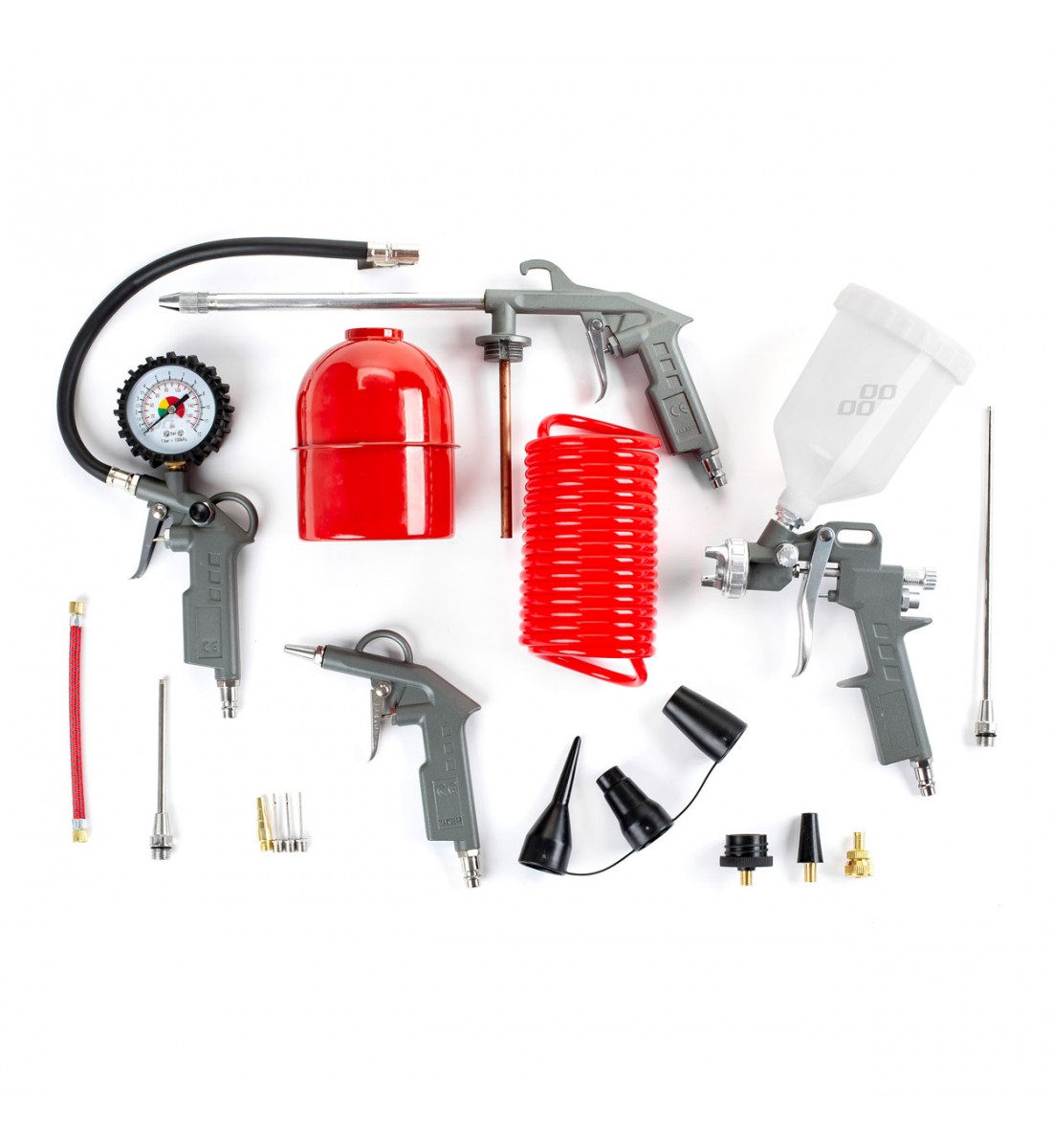 Set scule pneumatice 18 buc PT-07 - AutoParadoxSystem.ro Produs - Set scule pneumatice 18 buc PT-07 - AutoParadoxSystem.ro