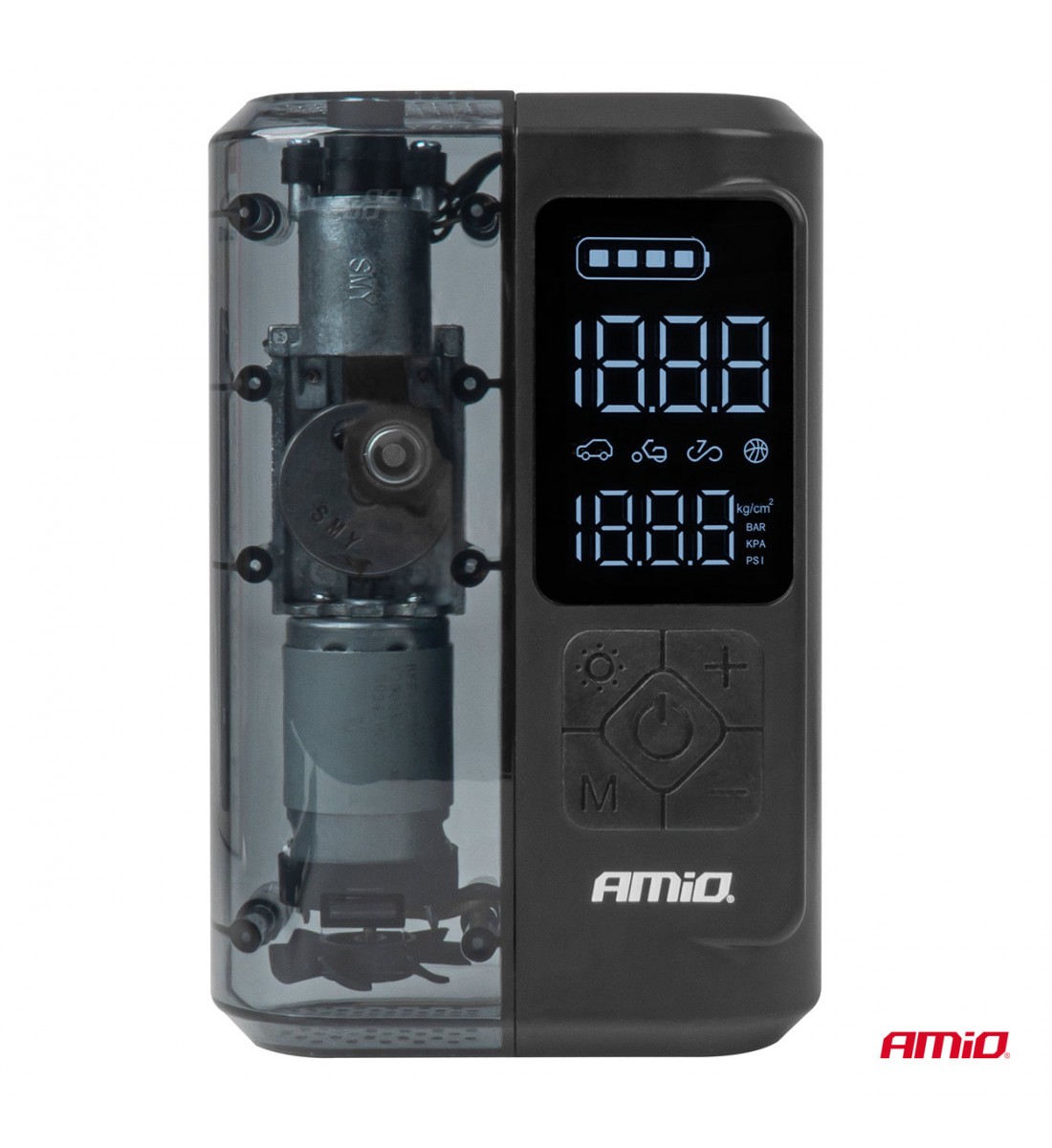 Compresor wireless, reîncărcabil, LED, USB-C, 40W, AMIO-04378 - AutoParadoxSystem.ro Produs - Compresor wireless, reîncărcabil, LED, USB-C, 40W, AMIO-04378 - AutoParadoxSystem.ro