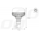 Lampa de avertizare W03P Flex PIPE R65 R10 36LED 12/24V IP56