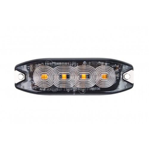 Proiector, lumina ambră pentru grătar 4x3W LED R65 R10 12/24V IP67