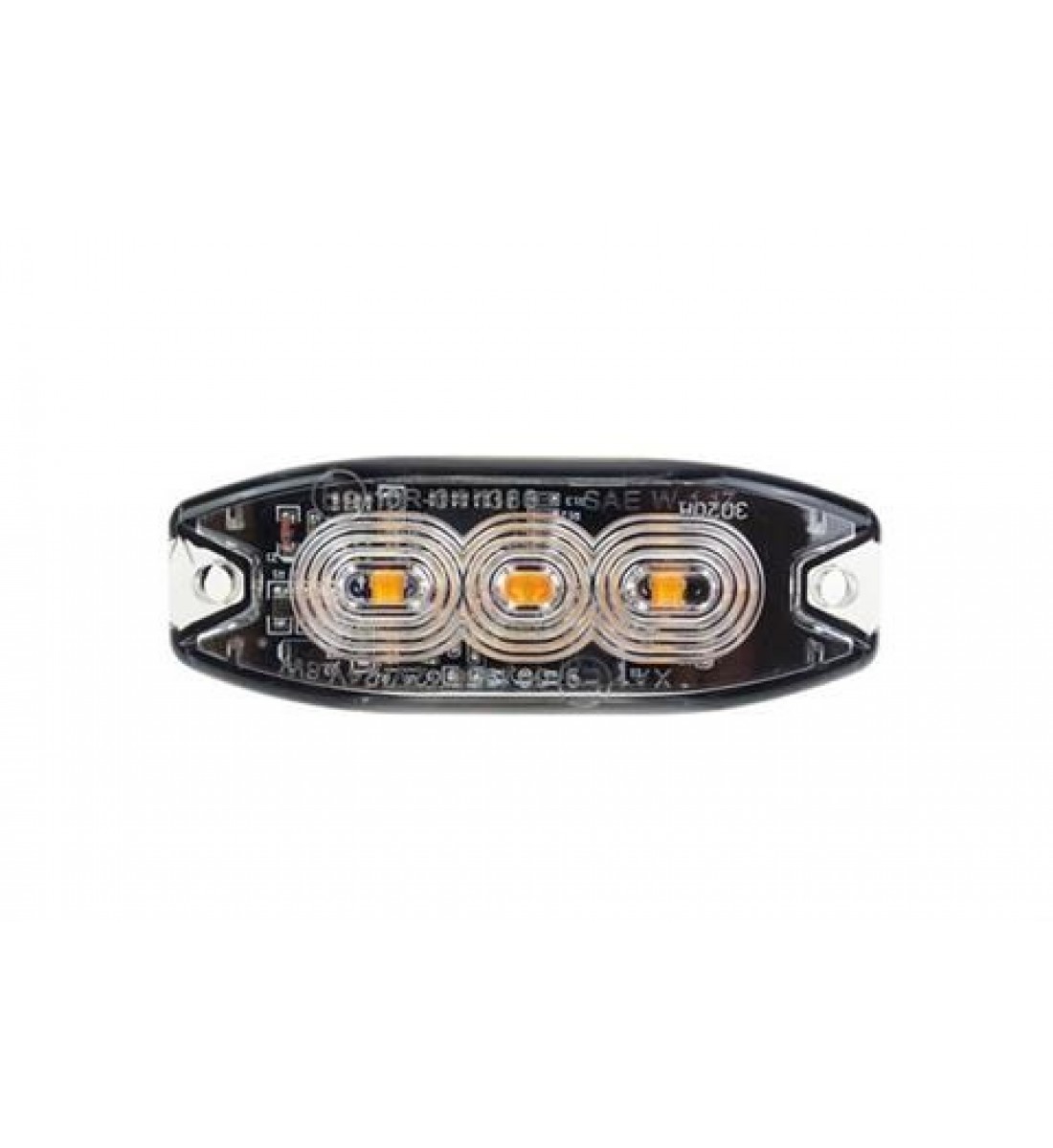 Proiector cu bliț , lumina ambră pentru grătar 3x3W LED R65 R10 12/24V IP67