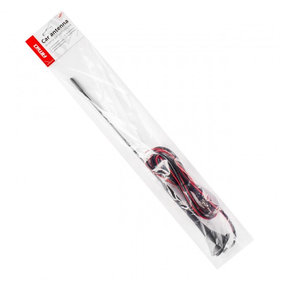 Antenă auto, 40cm, cu amplificator