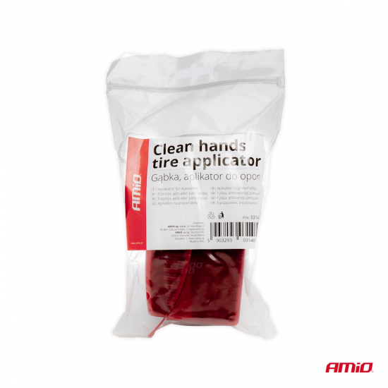 Aplicator de anvelope pentru mâini curate în cutie de plastic Aplicator de anvelope pentru mâini curate în cutie de plastic