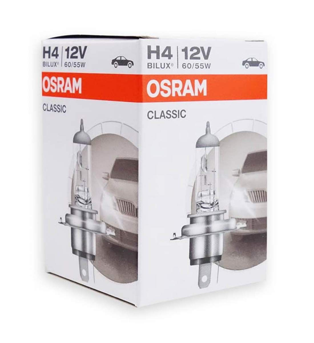 Bec Halogen, Osram, Clasic, H4, 12 V, 60/55 P43T