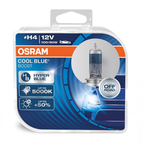 Bec Halogen, Osram, H4, 12 V, P43t, 5000K, 100/90W