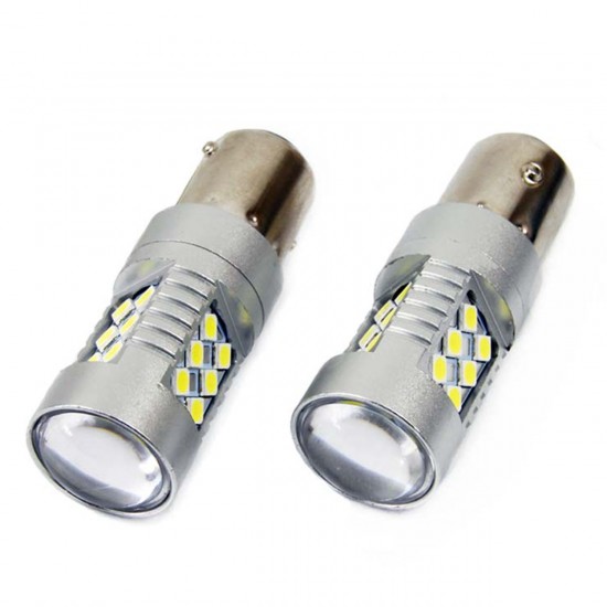 Set 2 Becuri auto  CANBUS, 1156, 24 SMD, 12/24V, alb Set 2 Becuri auto  CANBUS, 1156, 24 SMD, 12/24V, alb