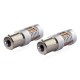 Set 2 Becuri auto CANBUS 3030 24SMD 1156 BAU15S PY21W Orange 12V/24V