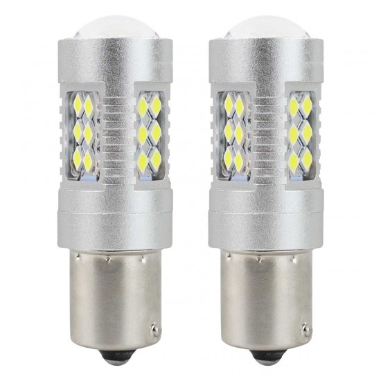 Set 2 Becuri auto  CANBUS, 1156, 24 SMD, 12/24V, alb Set 2 Becuri auto  CANBUS, 1156, 24 SMD, 12/24V, alb