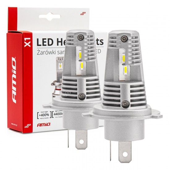 SET 2 BECURI AUTO, H4, X1, cu Led SET 2 BECURI AUTO, H4, X1, cu Led