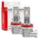 SET 2 BECURI AUTO, H8/H9/H11-X1, cu Led