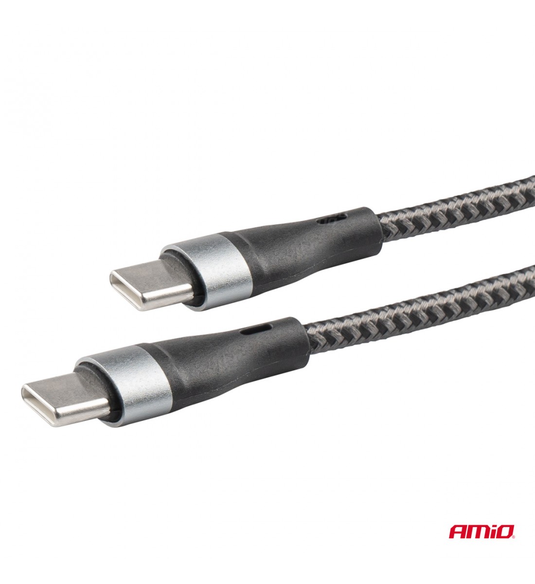 Cablu USB-C+USB-C, 100cm, 3A, 1m Cablu USB-C+USB-C, 100cm, 3A, 1m