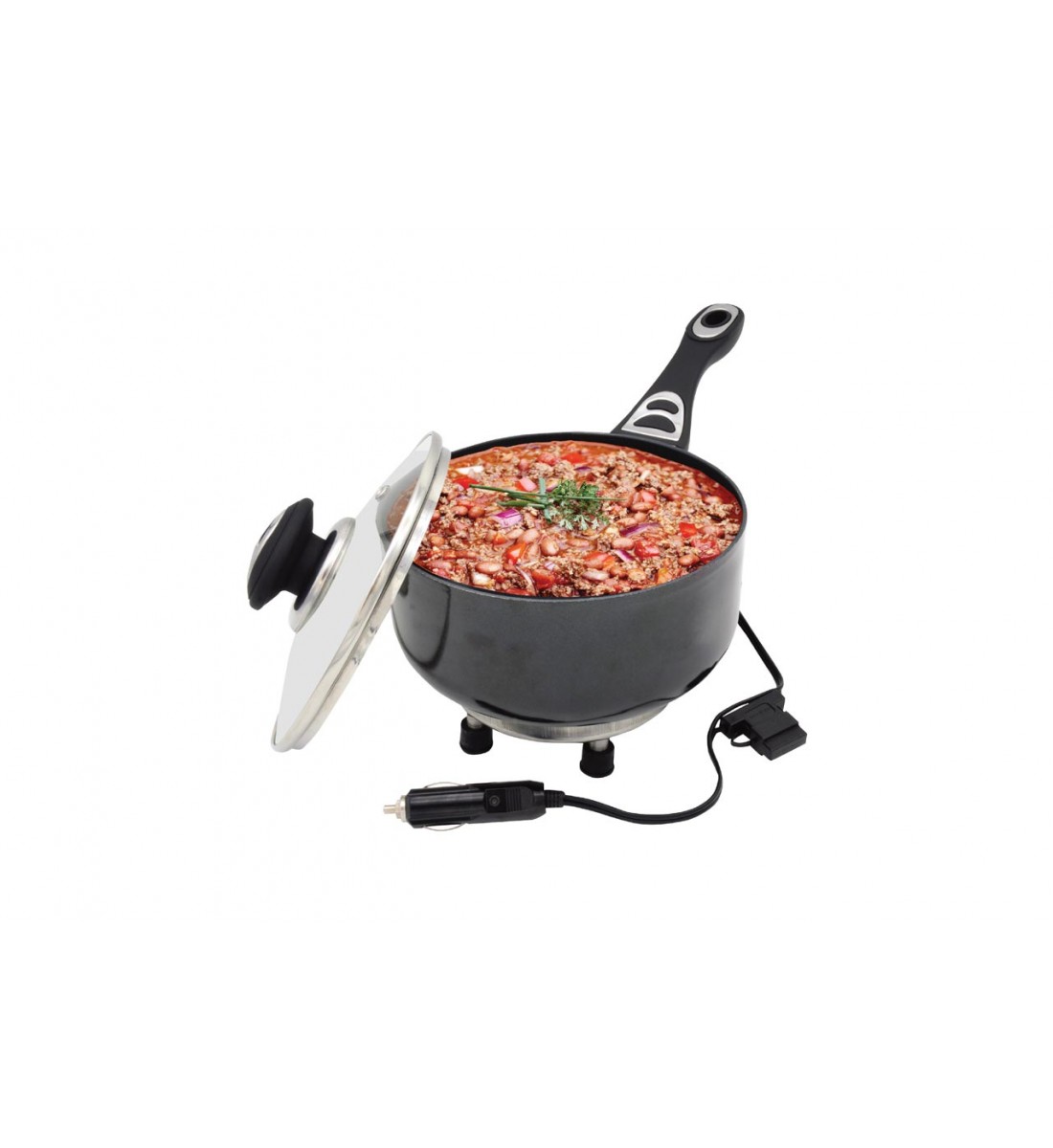 Cratiță electrică cu capac pentru mașină, 18cm x 8cm 250W 24V Cratiță electrică cu capac pentru mașină, 18cm x 8cm 250W 24V