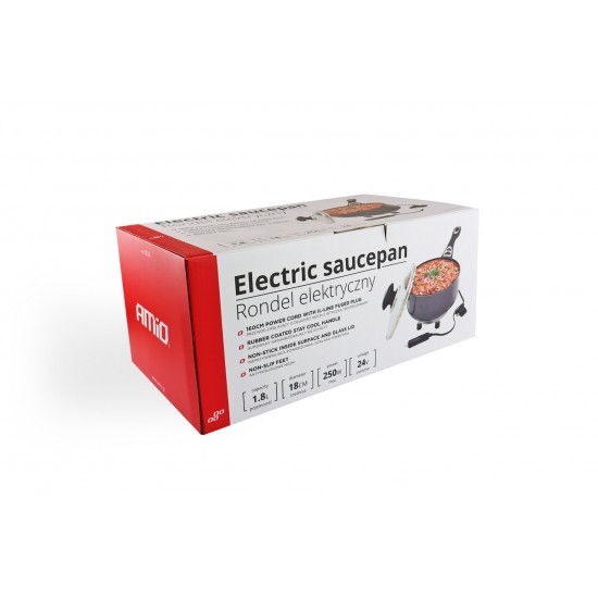Cratiță electrică cu capac pentru mașină, 18cm x 8cm 250W 24V Cratiță electrică cu capac pentru mașină, 18cm x 8cm 250W 24V