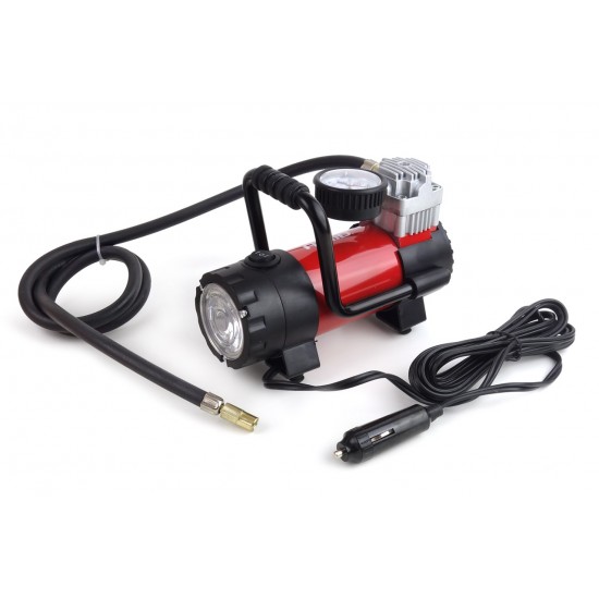 Compresor auto, 7 bari, 12V, premium, lanterna LED, geanta, ACOMP-06
