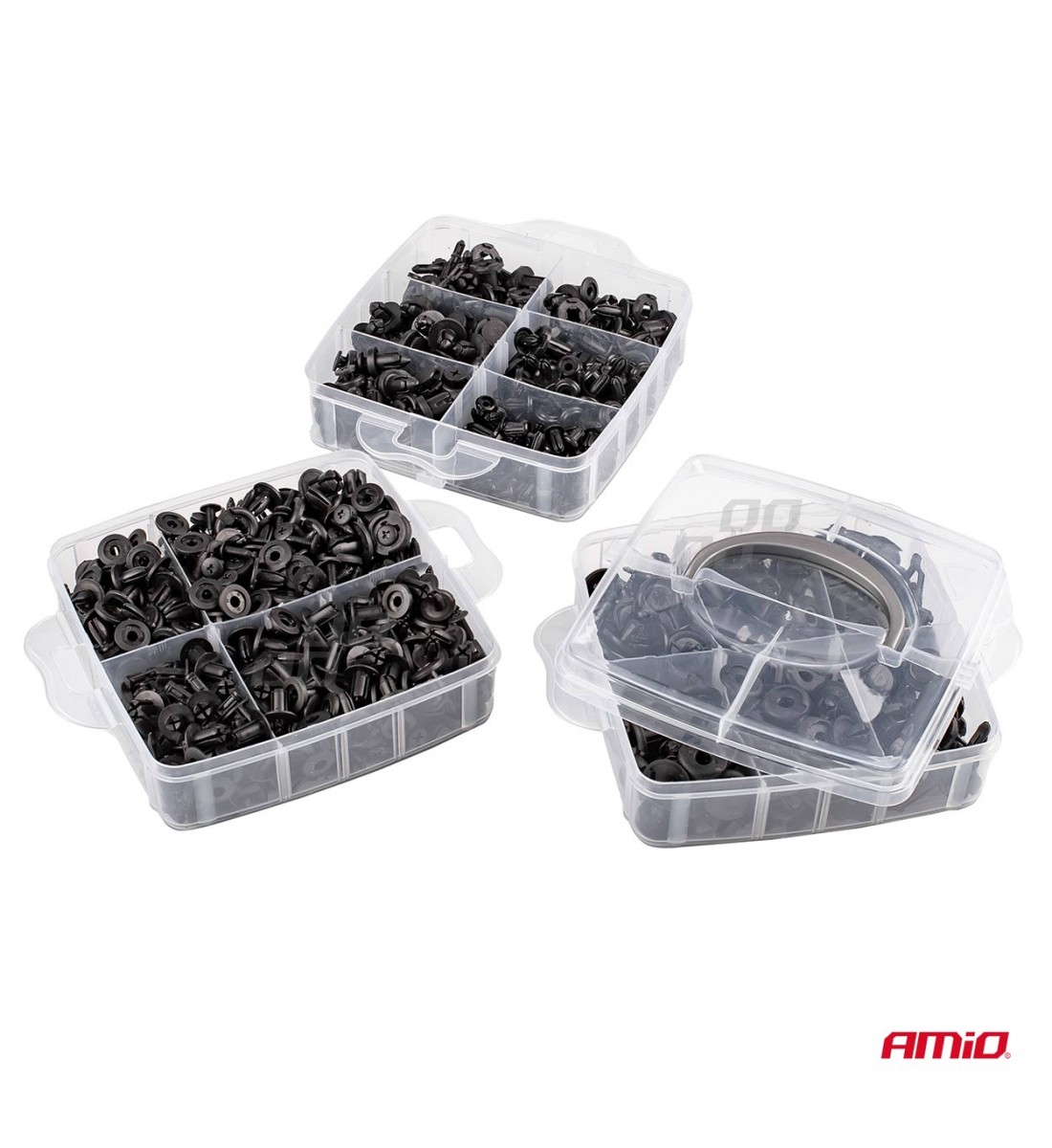 Set de cleme și pini auto 620pcs